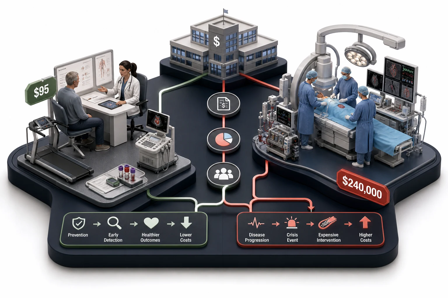 System Economics: prevention vs treatment costs