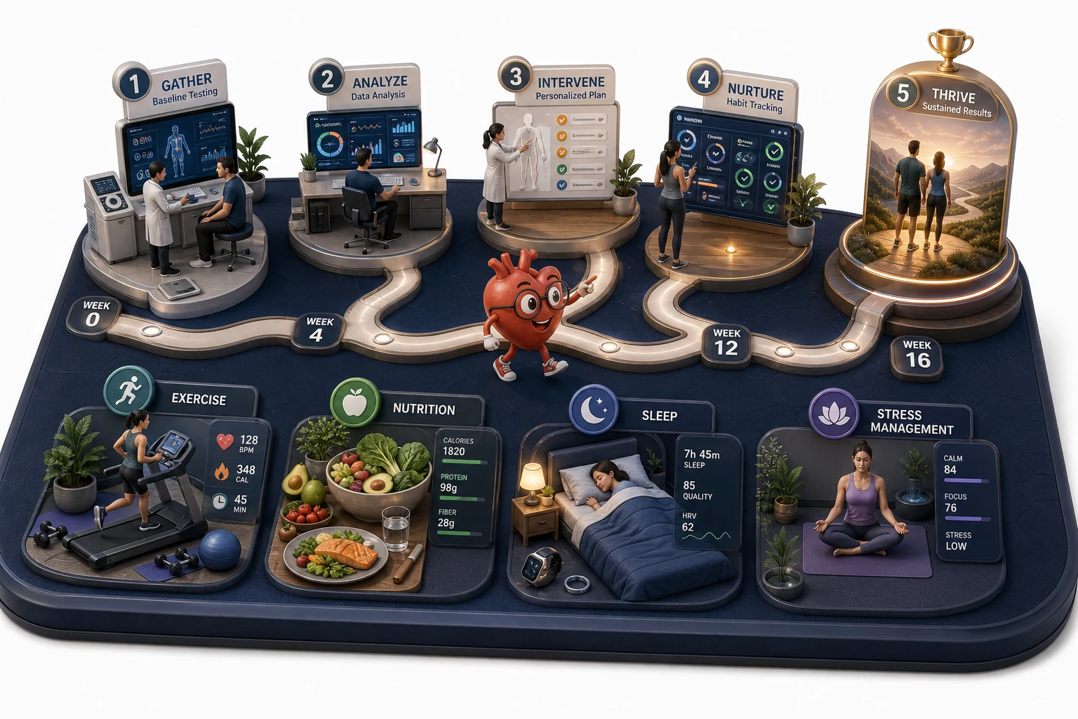 GAIN: Go All In lifestyle protocol