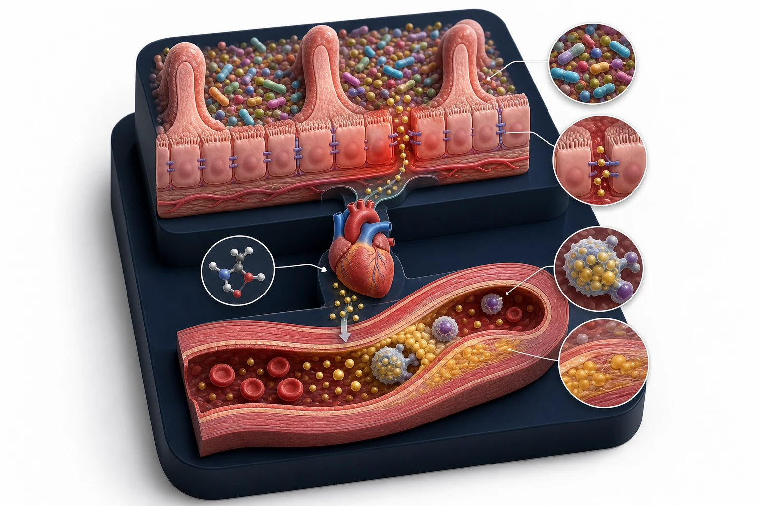 Gut-Heart Axis: microbiome to cardiovascular impact