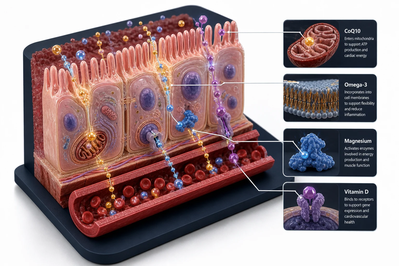 Nutrition Beyond Diet: absorption and drug depletion