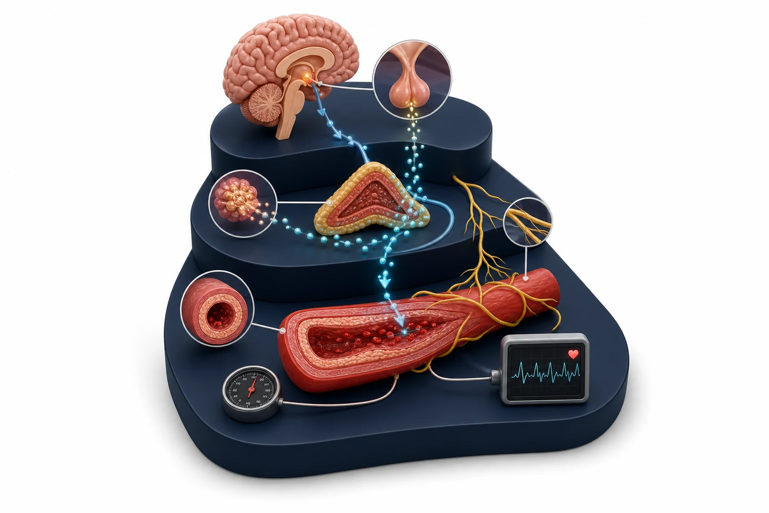 Stress and the Heart: brain-heart connection